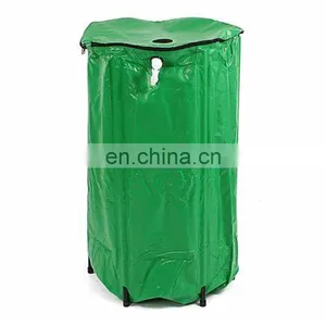 250l Folding Water Reservoir Barrels Collapsible Hydroponics Grow Tank Customized Rain Barrel With Tap thumbnail-1