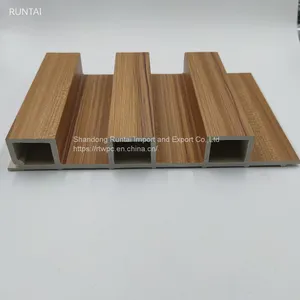 WPC WALL PANEL (mutual Deductions) LENGTH: 3000MM (Can be Customized Upon Request) WIDTH: 195MM HEIGHT:28MM Weight: Not Less Than 1100g/meter thumbnail-4