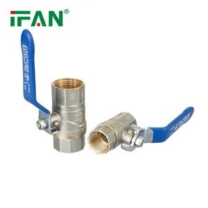 IFAN PN25 81051 Brass Ball Valve Female Brass Ball Valve for Water Supply thumbnail-1