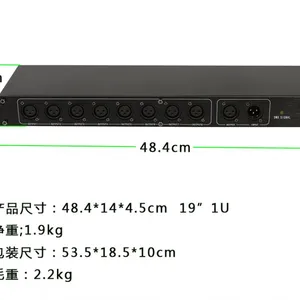 DMX 512 Lighting Splitter 8 Channels thumbnail-2
