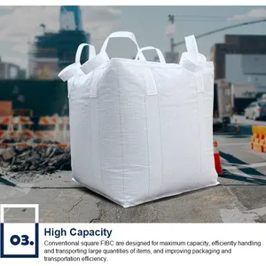 Polypropylene PP FIBC/Bulk/Big/Container Bag1000kg/2000kg/3000kg Ton Bag thumbnail-4