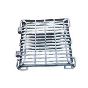 Ductile Cast Iron Manhole Cover and Gully Sewer Grate for Drainage System thumbnail-1