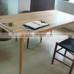 Sample Design Ash Wood Rectangle Long Dining/restaurant Table thumbnail-1