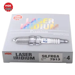 Wholesale Original Genuine NGK Spark Plug Iridium Platinum SILFR6A 7913 Car Engine Spark Plug for VOLVO thumbnail-5