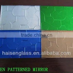 Hot Sell 3mm-6mm New Large Decorative Patterned Mirror thumbnail-1