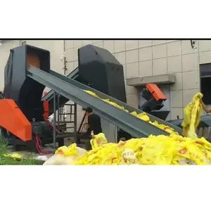 Plastic Raw Material PET Waste Bottle Crushing Washing Line Drying Recycling Granules Making Machine Line Manufacturer thumbnail-4