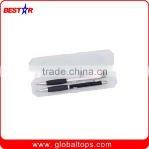 Plastic Ball Pen in Plastic Box thumbnail-1