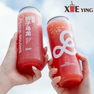 330ml Empty PET Plastic Juice Bottle for Drink Transparent Leak Proof BPA Free Beverage Bottle for Juice Smoothie Business thumbnail-1