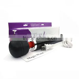 Best Selling Black /white/purple Sex Vibrator USB Cord 10 Speed Magic Wand Sex Toy Upmarket Wand thumbnail-2