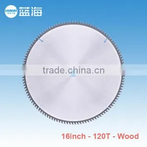 16''-120T High Quality Wood Cutting Circular Carbide Saw Blade thumbnail-1