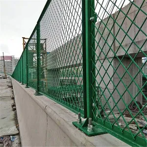 High - Speed Viaduct Anti - Throwing Net, u - Shield Dip - Coated Steel Wire, Highway Anti - Falling Object Net and Isolation Fence thumbnail-4
