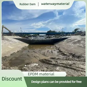 Weather Resistant UV Protected Inflatable Rubber Dam Anti-Aging Water Barrier for Long-Term Outdoor Use thumbnail-3