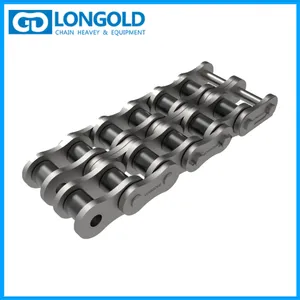 LONGOLD Heavy-duty Double-row Transmission Chain, Ultra-high Strength, Wear Resistant, Made in China thumbnail-1