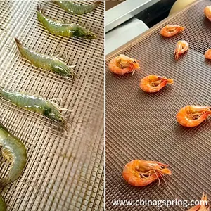 High Power Industrial Microwave Shrimp Drying Machine Continuous Seafood Dehydration Equipment thumbnail-4