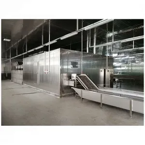 Professional Design Tunnel Type Blast Freezer IQF Freezing Machine Flash Freezing Machine thumbnail-3