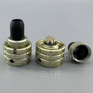 ОНЦ-БС-1(2) Series Bayonet Ultra-small Connector Shell Size 12 7 Pin Female Plug With Tail Attachment (Optional)-ОНЦ-БС-1-7/12-P12-1-B thumbnail-2
