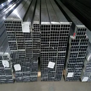 High Strength Alloy Aluminum Square & Rectangular Hollow Tube Anodized Finish Extruded Aluminium Profile for Building Framework Decoration thumbnail-2