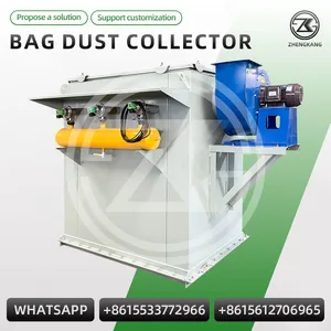 Zhengkang Industrial Baghouse Pulse Jet Dust Collector for Dust Removal Environmental Protection Equipment thumbnail-3