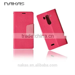 Wallet Leather Cover for lg g3 thumbnail-1