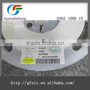 0402 SMD Resistor 100K 1% 1/16W thumbnail-1