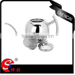 Good Quality Stainless Steel Tea Pot With Handle thumbnail-1