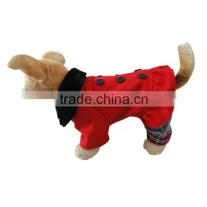 Wholesale Fashional Europe America Style Woolen Cloth Four Legs Style Dog Jumpsuits thumbnail-6