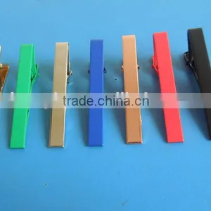 ASNY Manufaturing Painted Colors Blank Tie Clips Tie Bars Collections, Free Options thumbnail-1