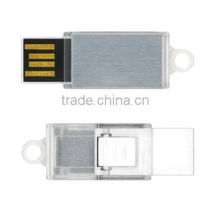 Customized Plastic Mini USB 8GB Swivel thumbnail-2