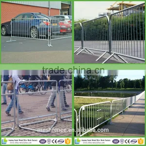 China Manufacturer Cheap Galvanized Crowd Control Barrier Price / Crowd Control Barricade thumbnail-4