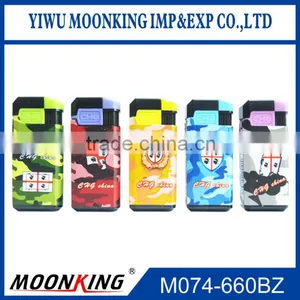Novelty Auto Cap Customized Picture Cover Electric Windproof Cigar Lighter thumbnail-1