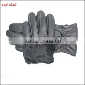 Boys Fashion Dress Gloves With Genuine Leather Belts thumbnail-6