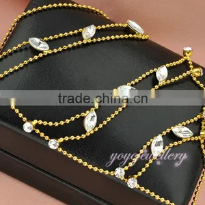 New Launched Indian Hand Palm Slave Bracelet With Rings thumbnail-5