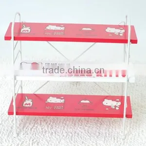 Children Wooden Toy Shelf for Shoe Storage thumbnail-2
