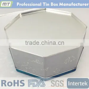 Octagonal Metal Tin Box for Cookies Package thumbnail-3