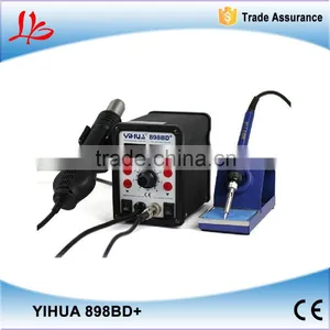 YIHUA 898BD+ 2 in 1 Digital Display Hot Air Desoldering Station , Electric Iron + Heat Gun thumbnail-1