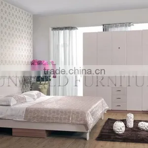 Luxury Turkey Bedroom Set Wood Double Bed Designs(SZ-BT005) thumbnail-3