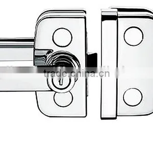 SKG-03D South America Standard Door Lock, Handle Key Type Glass Door Lock thumbnail-3