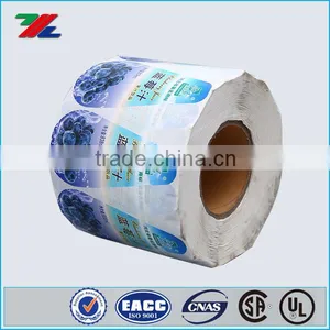 High Quality Unique Shape Waterproof PET Label for Beverage Packing thumbnail-1