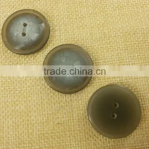 Laser Logo Resin Button --FB007 thumbnail-2