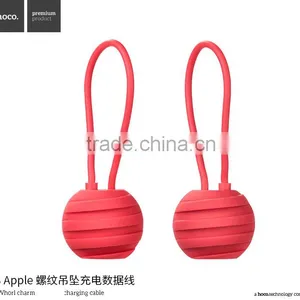 HOCO U3 Whorl Grain Charm Charging Cable for Iphone6s/6/5s Mini USB Portable Chain Cable for Iphone 6 Plus/6s Plus thumbnail-5