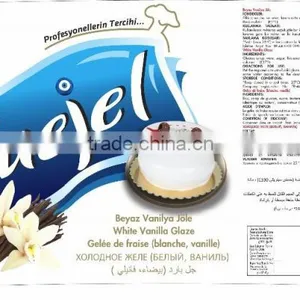 Blue Bead White (Vanilla) Cold Glaze Jelly For Pastry, Cakes thumbnail-4
