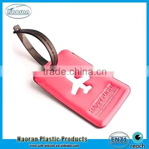 Shinny Round Shape Soft PVC Luggage Tags thumbnail-5
