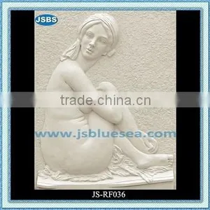 Design Modern Female Marble Relief Nude Sculpture thumbnail-1