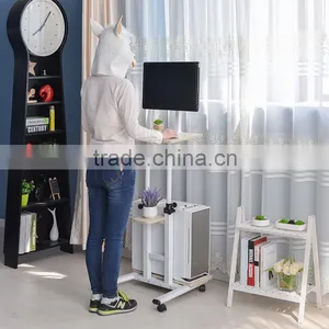 XG01#Movable and Scalable Stand Desk thumbnail-1