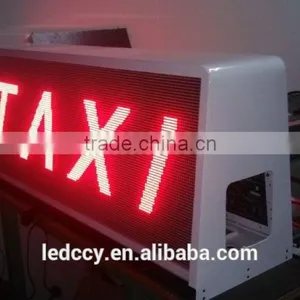 Free Samples 2015 Hot-sale Waterproof Taxi Led Sign/taxi Top Led Advertising Sign thumbnail-2
