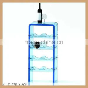 Assorted Color Acrylic Wine Display Rack thumbnail-1
