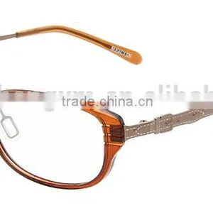 3.0TR Frame Optics With Imitate Leather Grain Temple thumbnail-2