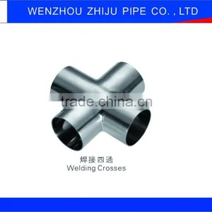 China Supplier Sanitary Corsses Formula Elbow Pipe thumbnail-1