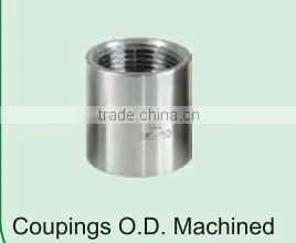 Investment Casting Carbon/stainless Steel Pipe Fittings Couping Machined thumbnail-2
