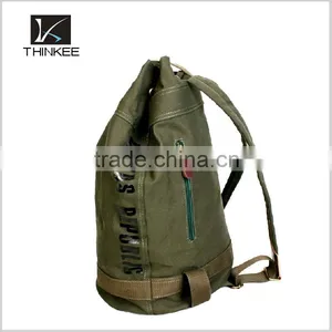 OEM Drawstring Backpack Fashion Backpack Bag 2016 New Products Canvas Drawstring Backpack thumbnail-2